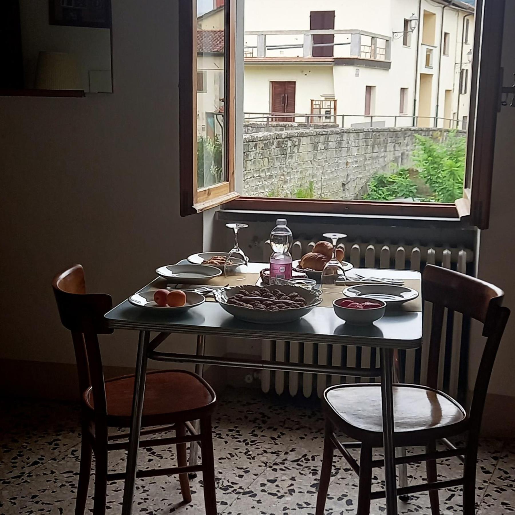 Albergo Del Ponte Сан-Пьеро-ин-Баньо Экстерьер фото